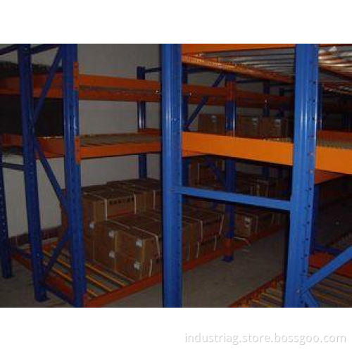 galvanized selective Carton flow rack , Long span gravity f